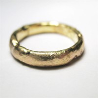 18ct Gold Organic Ring